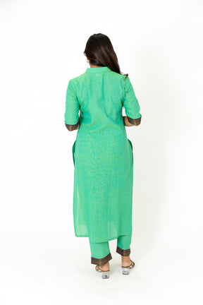 Parrot Green Suit Set - Maternity Wear