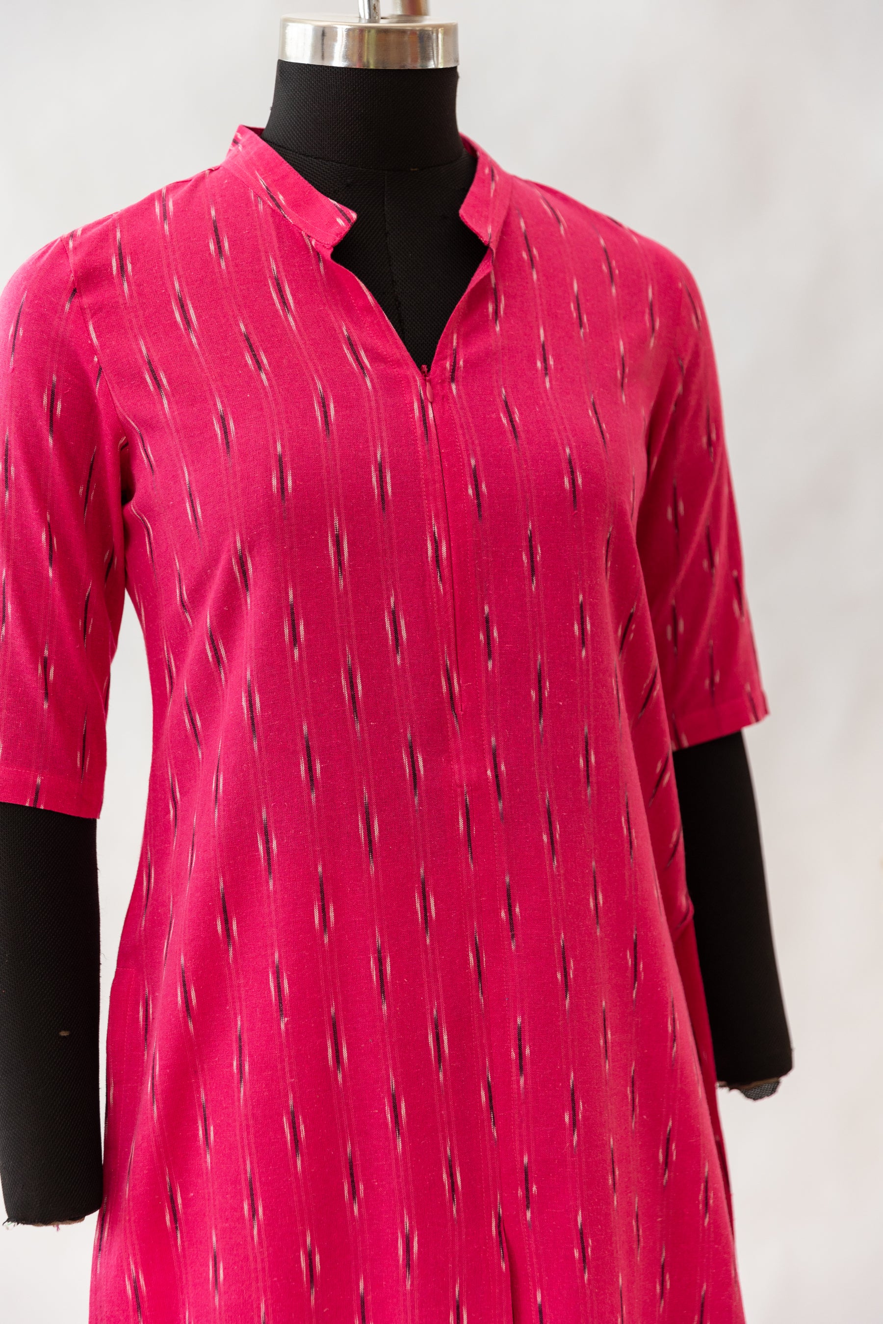 Pink Ikat Suit Set - Maternity Wear