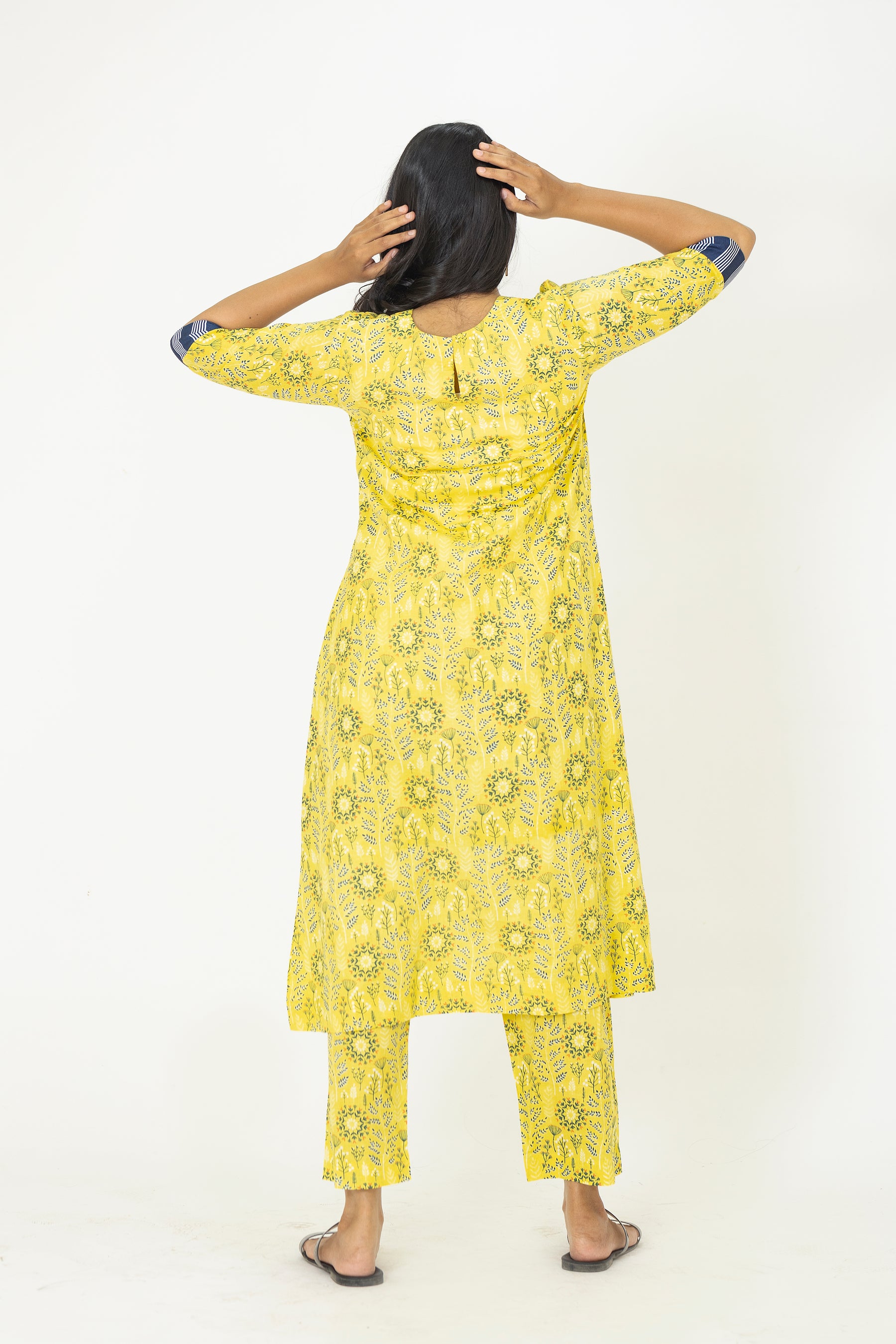Yellow Floral Co-ord Set