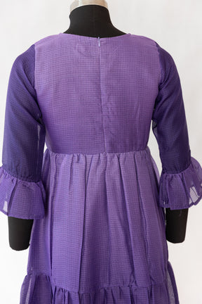 Purple Ombré Dress - Maternity wear