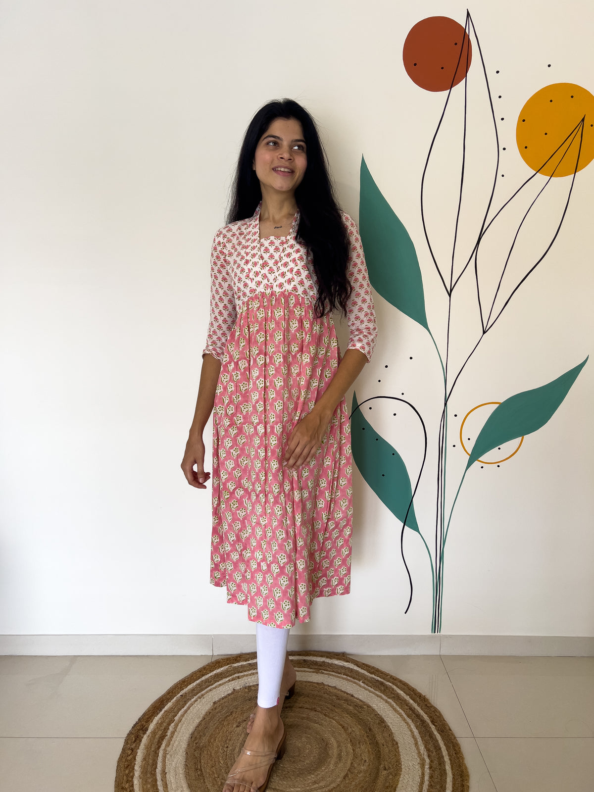 Pink kurti