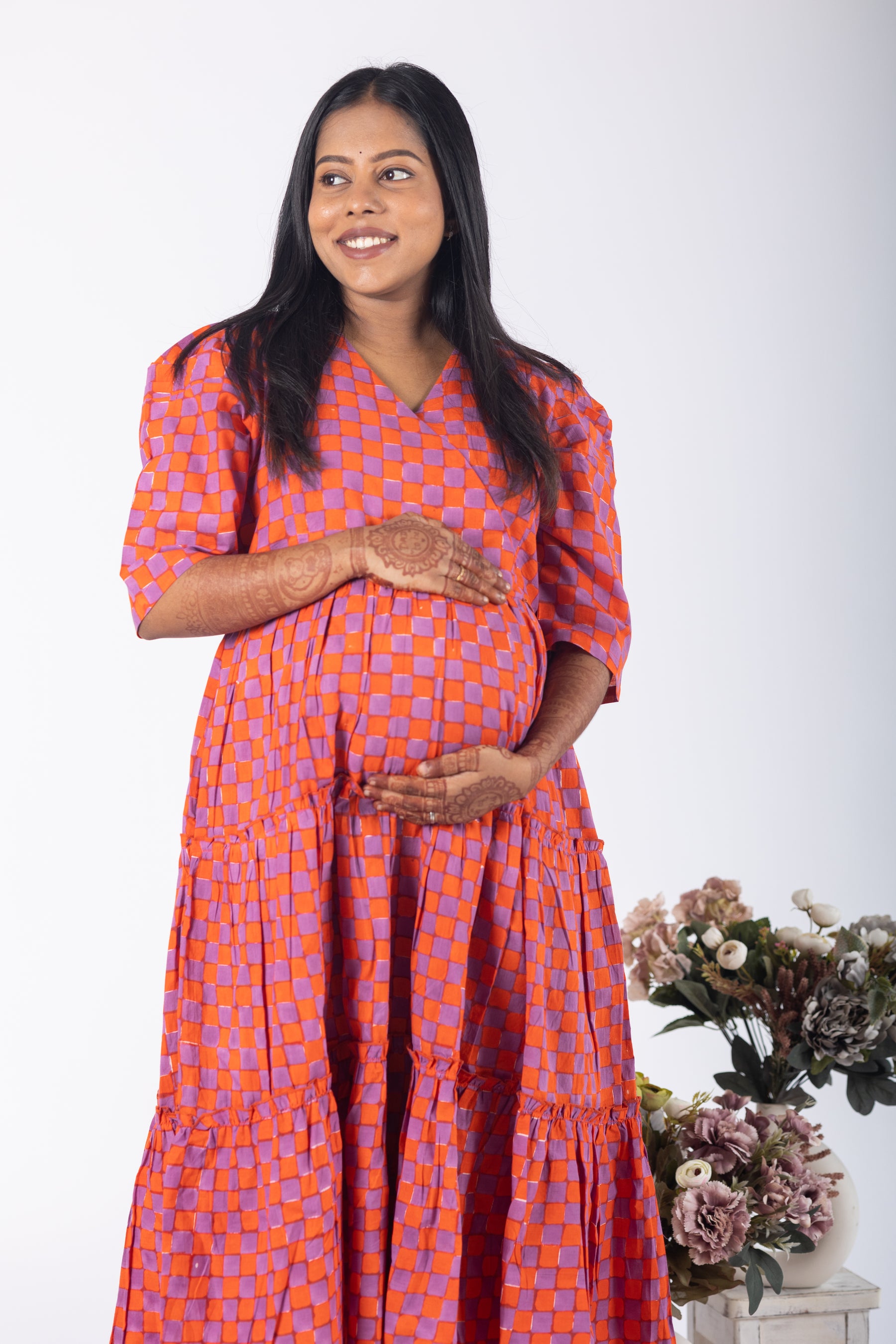 Checkmate dress - Maternity wear