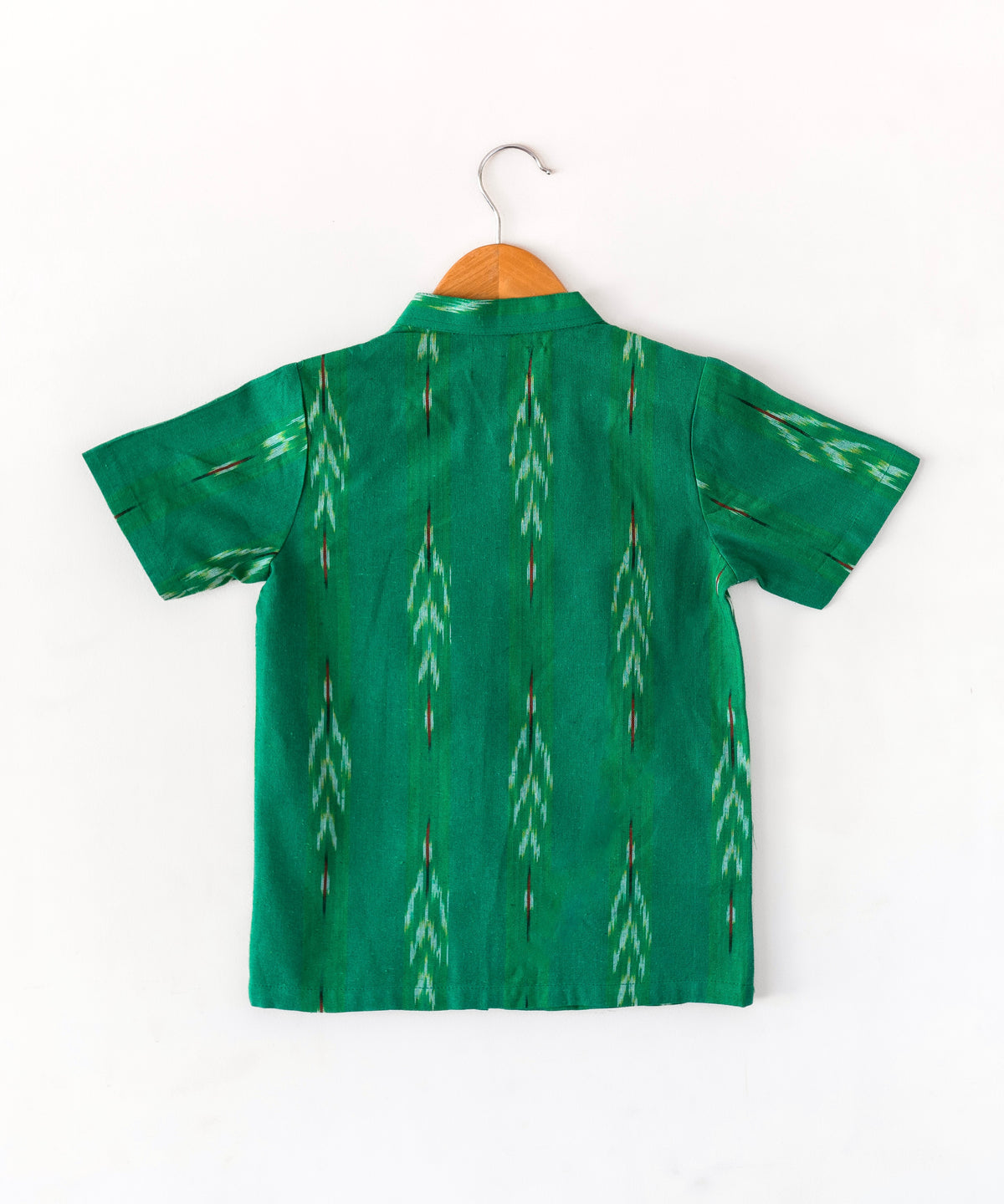 Green Ikat Shirt